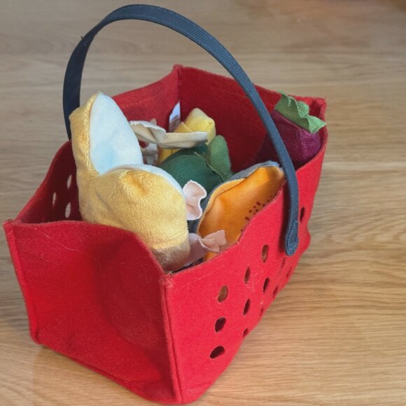 IKEA LÅTSAS Plush Toy: Shopping Market Basket 002.620.06 - Picture 6 of 14